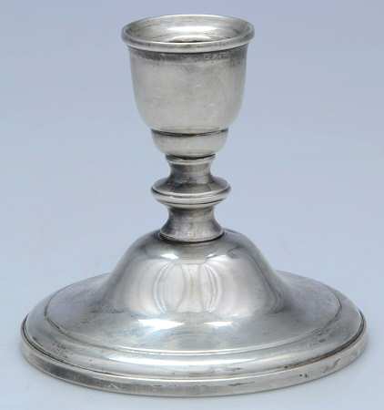 621 (Sterling, Hollowware) Weighted Console Candleholder