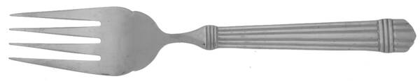 Esprit (Stainless) Large Solid Cold Meat Serving Fork
