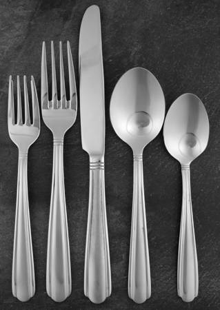 Promenade Frost (Stainless) 5 Piece Place Setting