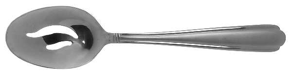 Promenade Frost (Stainless) Pierced Tablespoon (Serving Spoon)