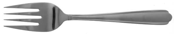 Promenade Frost (Stainless) Medium Solid Cold Meat Serving Fork