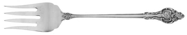 Baroque (Silverplate) Large Solid Dressing Fork