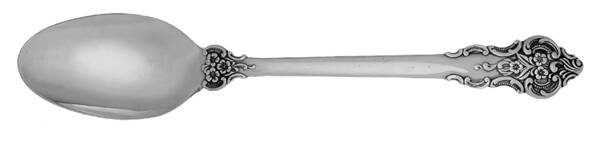 Baroque (Silverplate) Large Solid Dressing Spoon