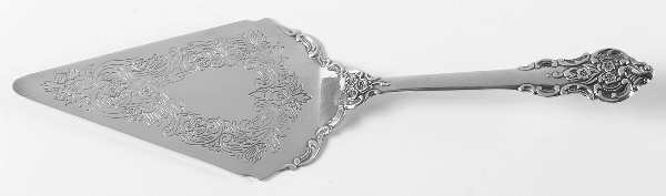 Baroque (Silverplate) Dessert/Pie Server, Solid Piece