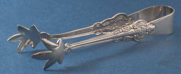 Baroque (Silverplate) Sugar Tongs