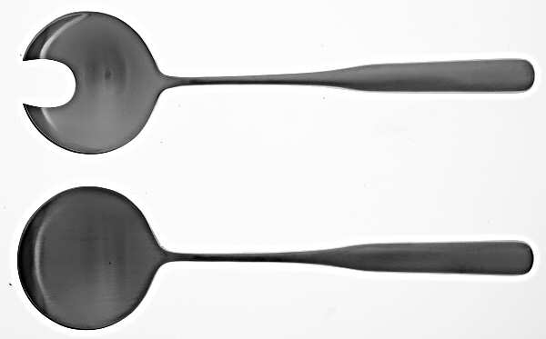 Salzburg (Stainless) (2 Pc) Solid Salad Set