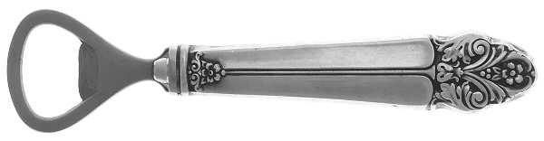 WOX1 (Sterling) Bottle Opener with Stainless Bowl