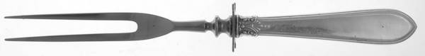 WSC28 (Sterling) Small Carving Fork W/Sterling Guard