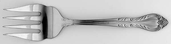 Medium Solid Cold Meat Serving Fork