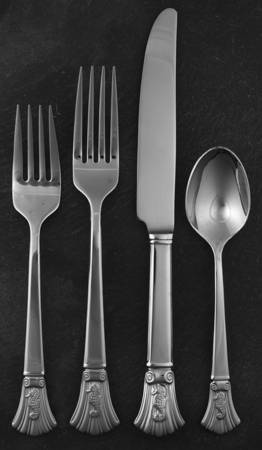 Seahorse (Stainless) 4 Piece Place Setting
