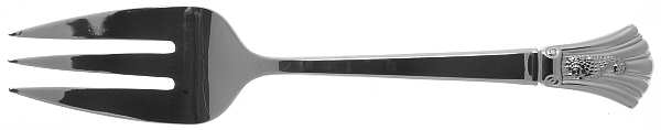 Seahorse (Stainless) Large Solid Cold Meat Serving Fork