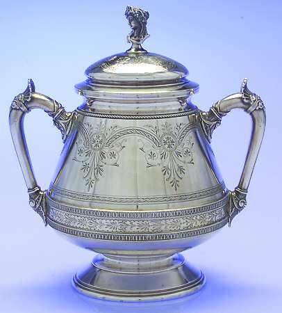367 (Sterling, Hollowware) Sugar Bowl & Lid