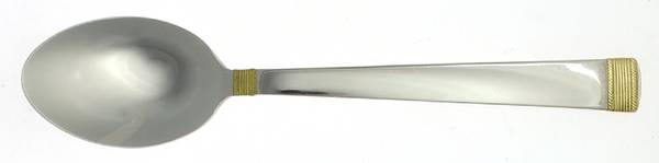 Gold Coin Edge (Stainless) Place/Oval Soup Spoon