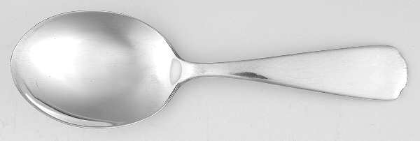 WSC31 (Sterling) Straight Handle Baby Spoon