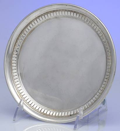 Modernique (Sterling, Hollowware) Tray for Mini Creamer & Open Sugar Set