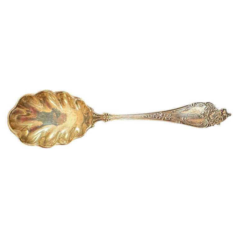 Altair (Sterling, 1904, No Monograms) Sugar Shell Spoon