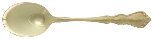 Gold Discretion (Gold Electroplate) Tablespoon (Serving Spoon) by Wallace Silver