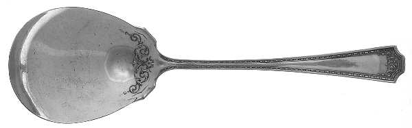 WDI1 (Silverplate, 1912) Solid Smooth Casserole Spoon