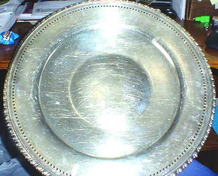 N4043 (Silverplate, Hollowware) 16" Round Tray
