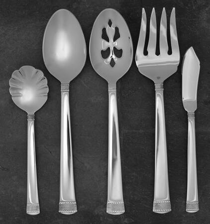 Coin Edge (Stainless) 5 Piece Hostess Set