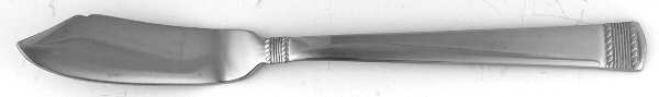 Coin Edge (Stainless) Flat Handle Master Butter Knife by Wallace Silver