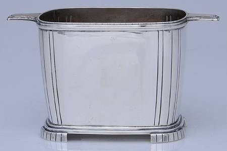 Rhythm (Sterling, Hollowware) Sugar Bowl & Lid