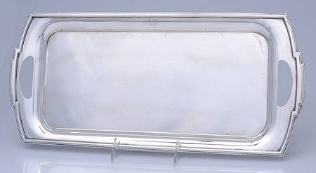 Rhythm (Sterling, Hollowware) 17" Rectangular Tray