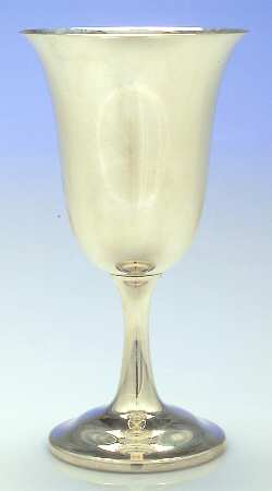 122 (Sterling, Hollowware) Water Goblet