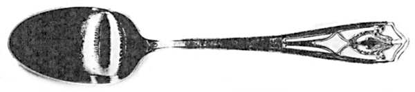 WAS142 (Sterling) Teaspoon