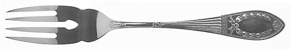 Strassburger Empire (Silverplate) Individual Solid Fish Fork