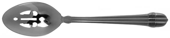 Regency Frosted (Stainless) Pierced Tablespoon (Serving Spoon)