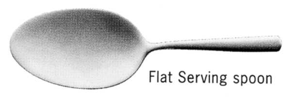 Bistro (Stainless, No Center Ridge) Solid Smooth Casserole Spoon