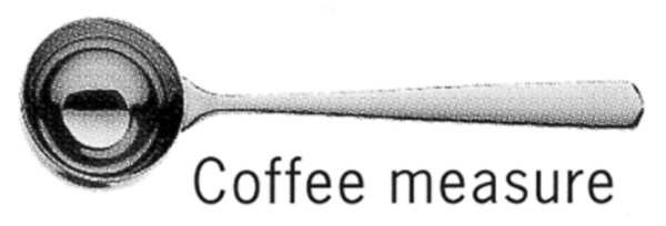 Bistro (Stainless, No Center Ridge) Solid Coffee Measure Scoop