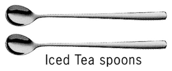 Bistro (Stainless, No Center Ridge) Iced Tea Spoon