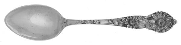 Floral Series #2 (Sterling) Teaspoon