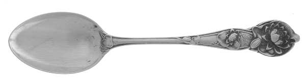 Floral Series #2 (Sterling) Spoon-Teaspoon (Five O'Clock)