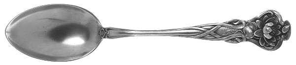 Floral Series #3 (Sterling) Spoon-Teaspoon (Five O'Clock)