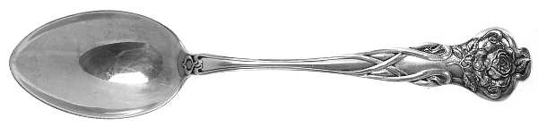 Floral Series #3 (Sterling) Spoon-Teaspoon (Five O'Clock)