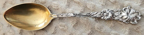 Floral Series #4 (Sterling) Demitasse Spoon