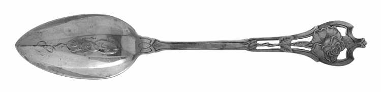 Floral Series #4 (Sterling) Teaspoon