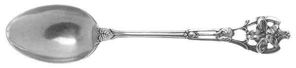 Floral Series #4 (Sterling) Teaspoon