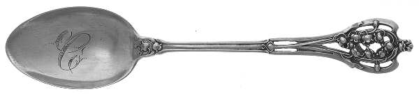 Floral Series #4 (Sterling) Teaspoon