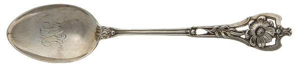 Floral Series #4 (Sterling) Teaspoon