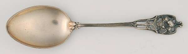 Floral Series #4 (Sterling) Demitasse Spoon