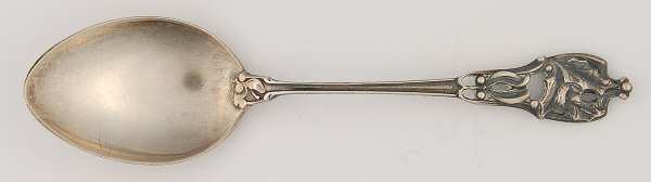 Floral Series #4 (Sterling) Demitasse Spoon