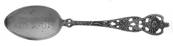 Floral Series #5 (Sterling) Teaspoon