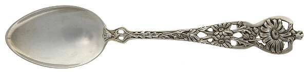 Floral Series #5 (Sterling) Teaspoon