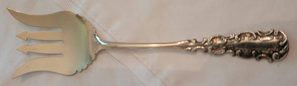 Brunswick (Sterling) Large Solid Tined Sardine Serving Fork