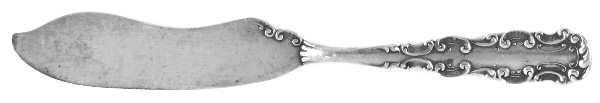 Brunswick (Sterling) Flat Handle Master Butter Knife