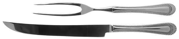 Wickham (Stainless) Small Stainless Blade 2-Piece Steak Carving Set